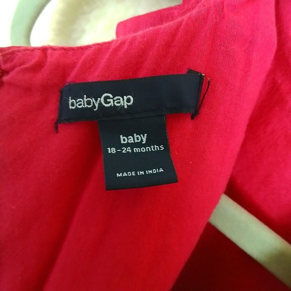 Baby Gap Bubble Hem Special Occasion Dress Size 18-24mo in Pink - Picture 10 of 10